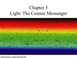 Light: The Cosmic Messenger