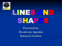 lines and shapes - Helping HandsandHearts