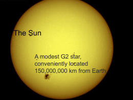 24 The Sun - Solar Physics Group