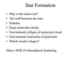 Formation of Stars