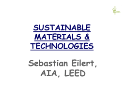 Materials & Technologies