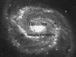 Galaxies - TeacherWeb