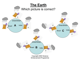 The Earth – which picture is correct?