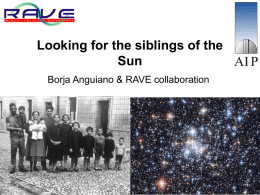 Looking for the siblings of the Sun
