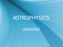 astrophysics universe