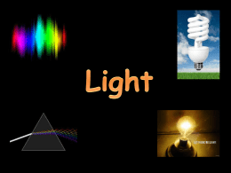 Where does light come from?