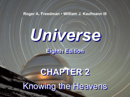 Universe 8/e Chapter 2 - Physics and Astronomy