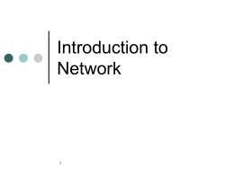 Module 1 Internetworking Basics