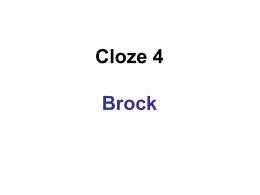 4. Brock