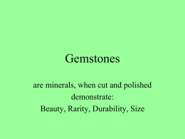 Gemstones - Gilbert Public Schools