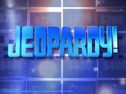 Jeopardy 2015
