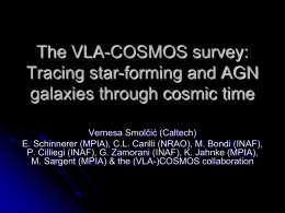 The VLA COSMOS Survey