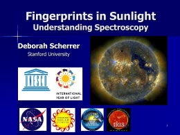 Fingerprints in Sunlight