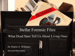 Stellar Forensics With White Dwarfs