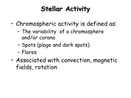 Stellar Activity