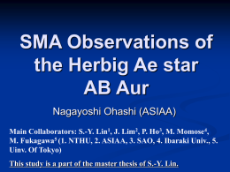 SMA Observations of AB Aur
