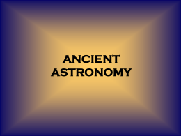 Ancient Astronomers.