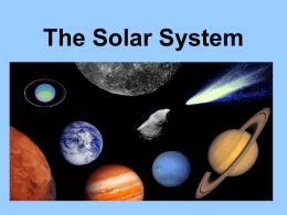Eight Planet System PowerPoint