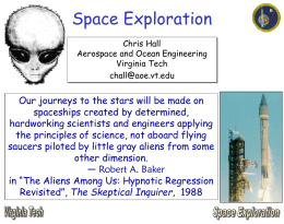 Space Exploration - the AOE home page
