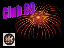 Club 89 - Riverdale High School