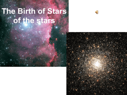 The Birth of Stars and Lives of the stars (Ch20&21)