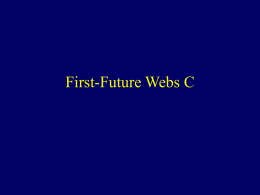 First-Future Webs C