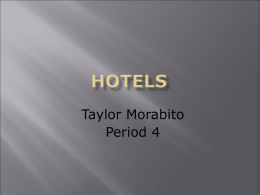 Hotel comparison - taylor-ht-wiki