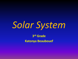 solar system powerpoint