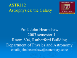 Lecture 1: Historical introduction to the Galaxy