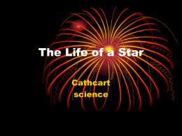 The Life of a Star