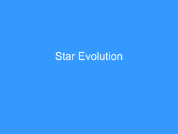 Star Evolution