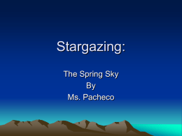 Spring Stargazing - Trimble County Schools
