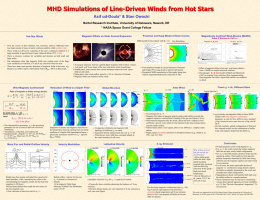 MHD Simulations of Line-Driven Hot-Star Winds