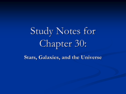 Chapter 30 Study Notes