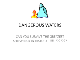 dangerous waters