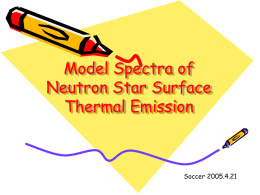 The Nonmagnetic Field Surface Thermal Emission Model
