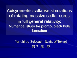 Numerical study for prompt black hole formation
