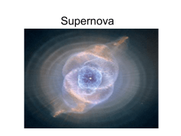 Supernovae: Heavy Elements