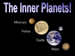 Inner Planets Power Point