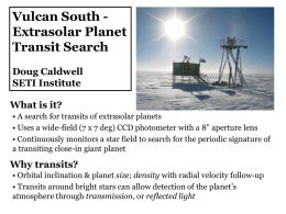 South Pole Extrasolar Planet Search