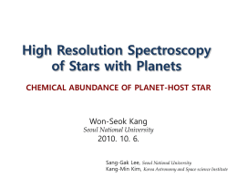 High Resolution Spectroscopy of Stars with Planets