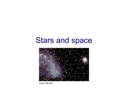Stars and Space - science