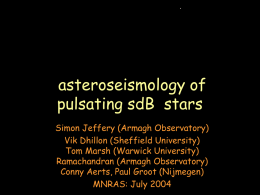 ultracam observations of pulsating sdB stars