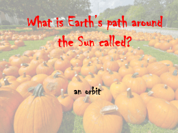 Which way does Earth orbit around the Sun?