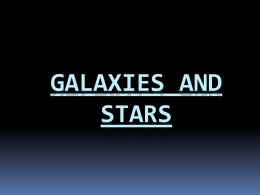 Galaxies and Stars