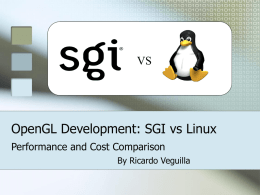 SGI vs Linux