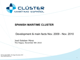 Development & main facts Nov. 2009 – Nov. 2010