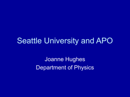ppt - Astrophysical Research Consortium