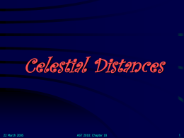 Celestial Distances