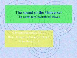 Lecture on LIGO & Gravitational Waves